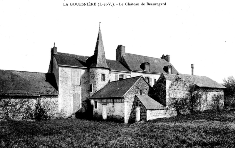 Manoir de la Gouesni�re (Bretagne).