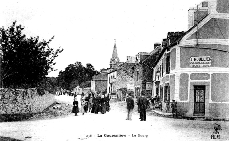 Ville de la Gouesni�re (Bretagne).