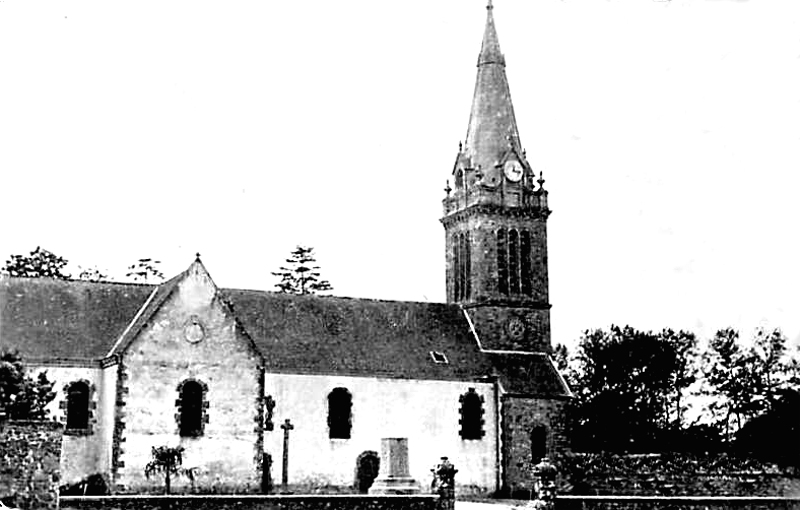 Eglise de la Gouesni�re (Bretagne).