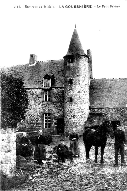 Manoir de la Gouesni�re (Bretagne).