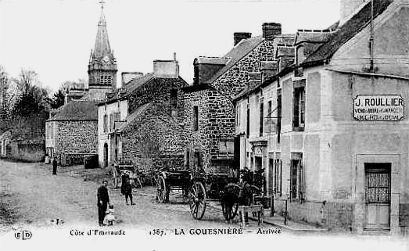 Ville de la Gouesni�re (Bretagne).