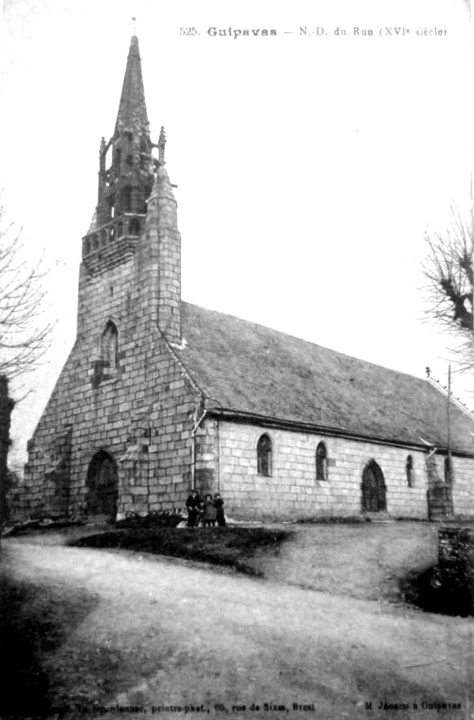Chapelle du Run à Guipavas (Bretagne).