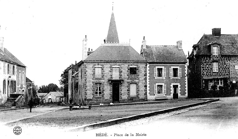 Ville de H�d� (Bretagne).