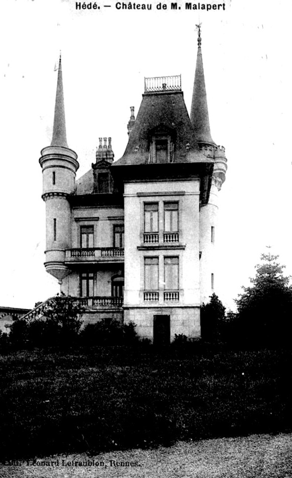 Ch�teau de H�d� (Bretagne).