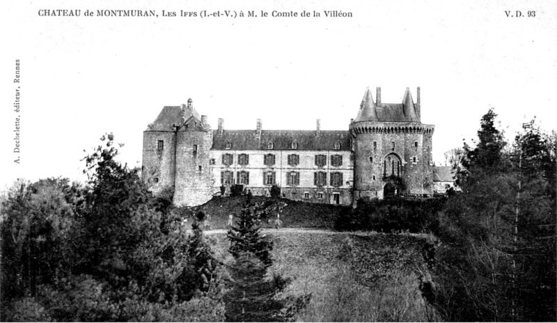 Ch�teau de Montmuran aux Iffs (Bretagne).