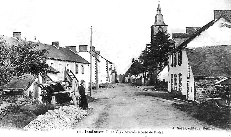 Ville d'Irodou�r (Bretagne).