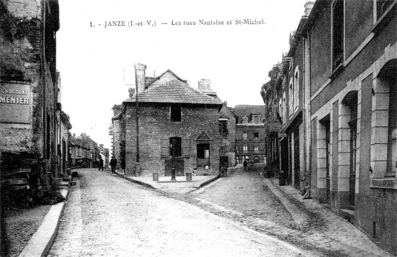 Ville de Janz� (Bretagne).