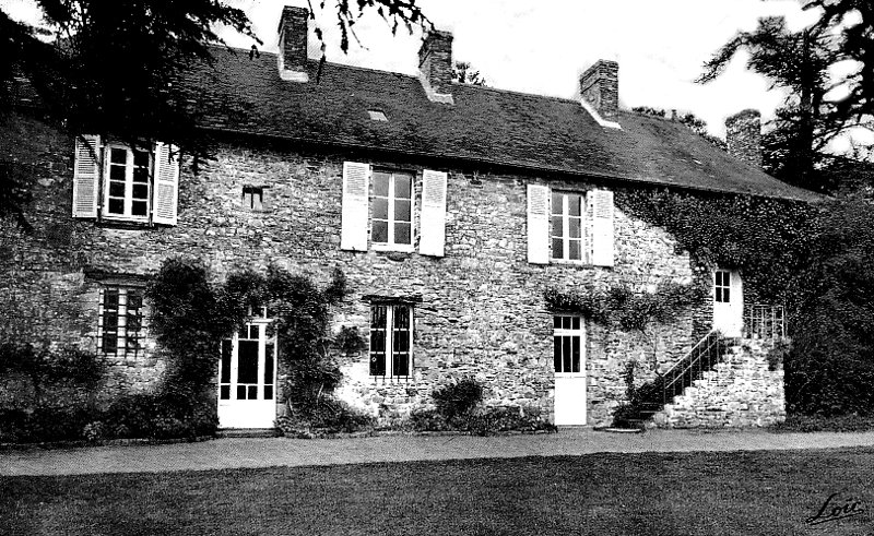 Manoir de la H�neti�re � Lalleu (Bretagne).