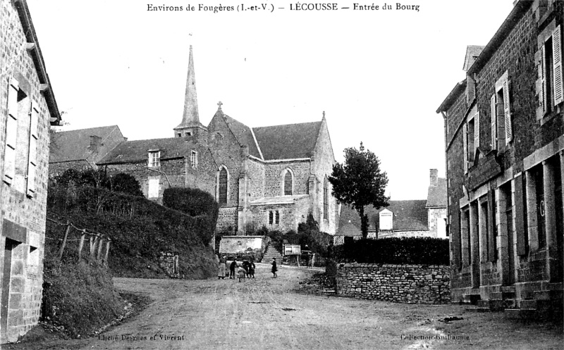 Eglise de Lécousse (Bretagne).
