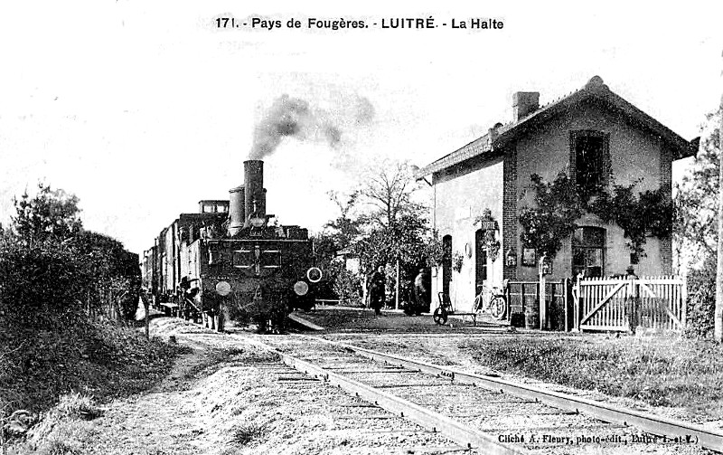 Ville de Luitr� (Bretagne).