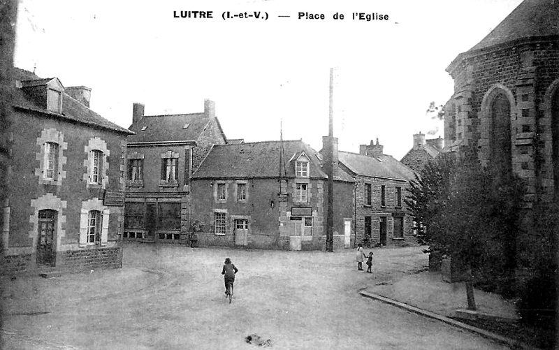 Ville de Luitr� (Bretagne).