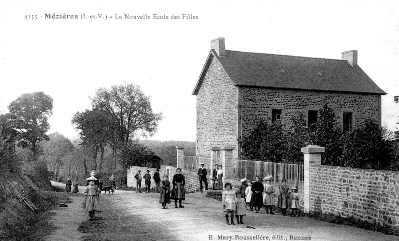 Ville de M�zi�res-sur-Couesnon (Bretagne).