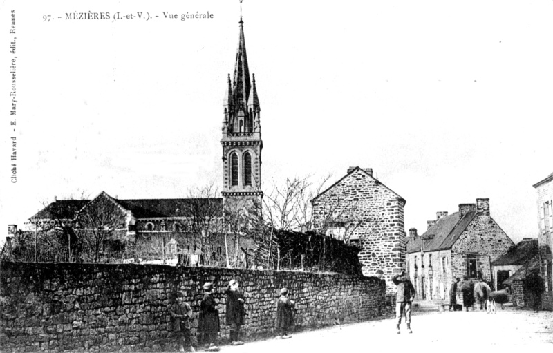 Ville de M�zi�res-sur-Couesnon (Bretagne).