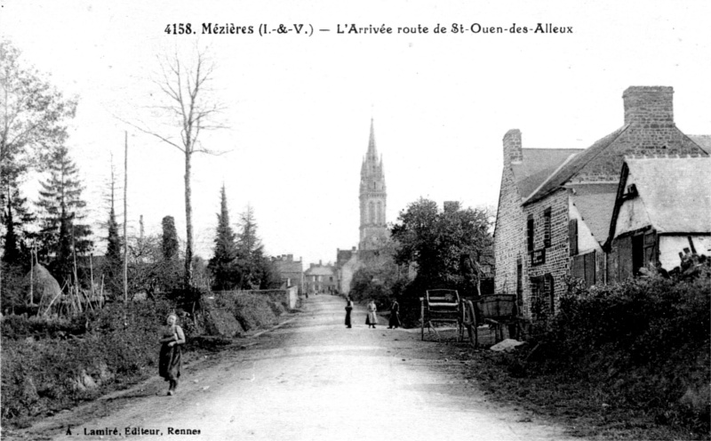Ville de M�zi�res-sur-Couesnon (Bretagne).