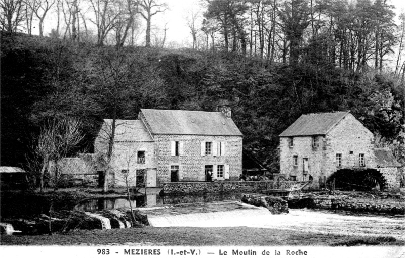 Ville de M�zi�res-sur-Couesnon (Bretagne).