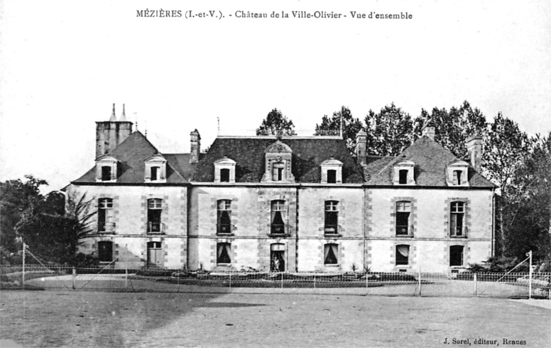 Ch�teau de M�zi�res-sur-Couesnon (Bretagne).