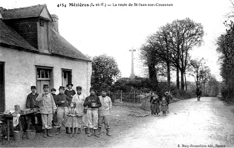 Ville de M�zi�res-sur-Couesnon (Bretagne).