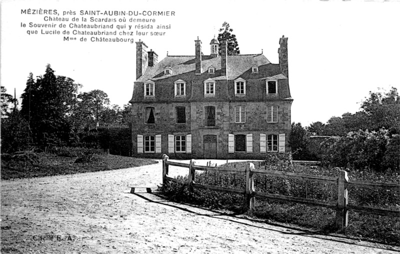 Ch�teau de M�zi�res-sur-Couesnon (Bretagne).