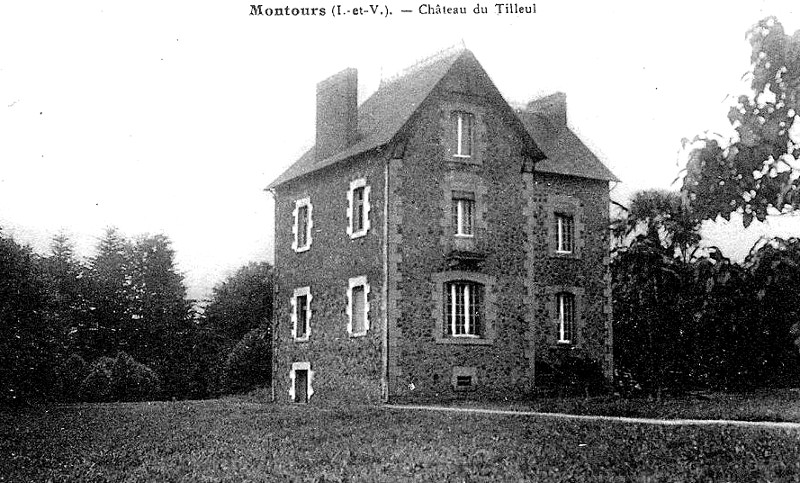 Château de Montours (Bretagne).