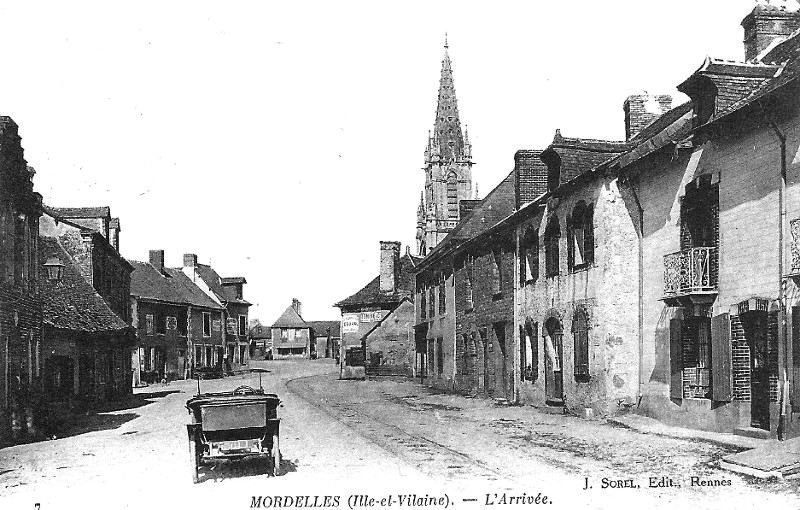 Ville de Mordelles (Bretagne).
