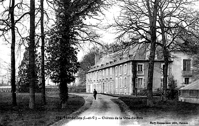 Château de la Ville-du-Bois à Mordelles (Bretagne).