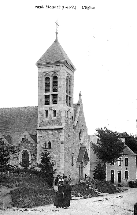 Eglise de Mouaz� (Bretagne)