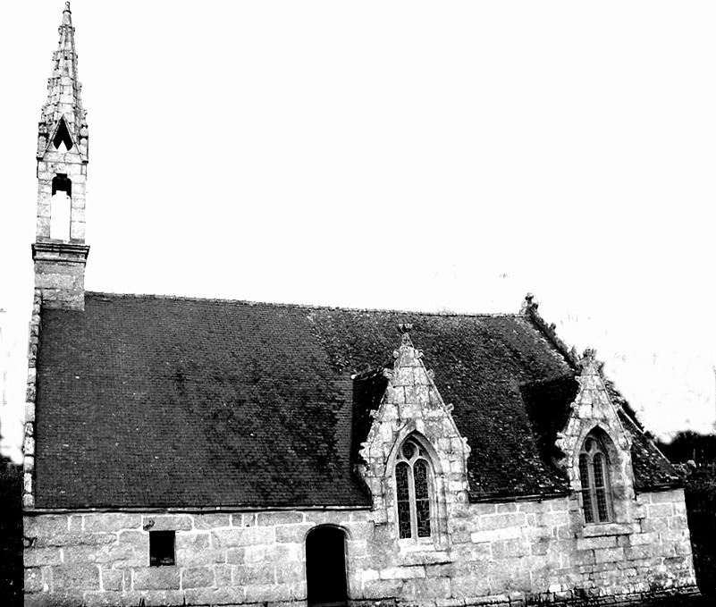 Chapelle Notre-Dame de Kergornet � Nizon (Bretagne).