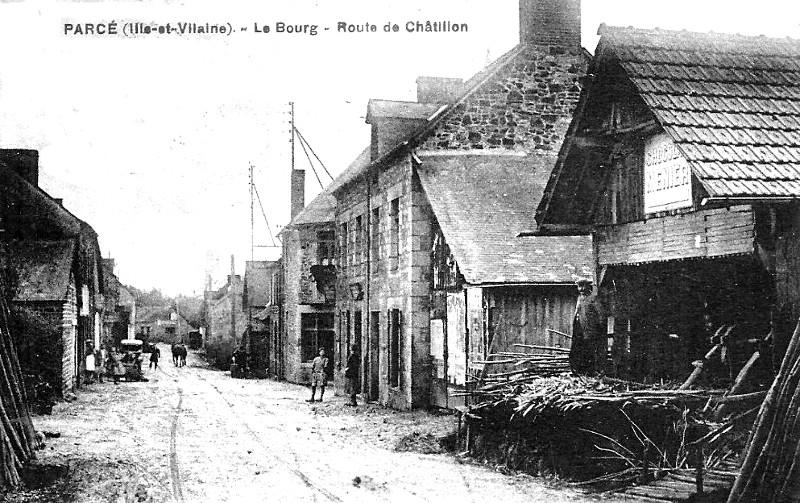 Ville de Parc� (Bretagne).