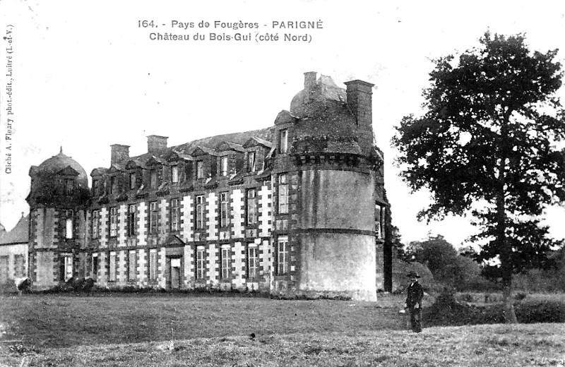 Ch�teau du Bois-Guy � Parign� (Bretagne).