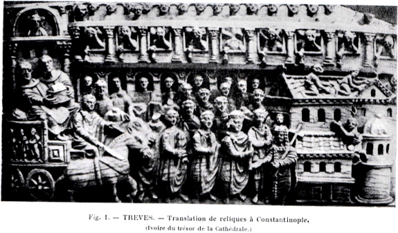 Translation de reliques � Constantinople.
