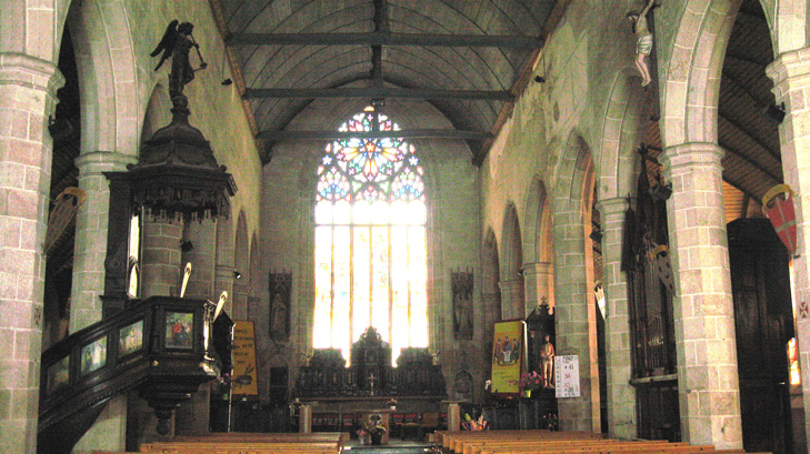 Plouaret (Bretagne) : l'�glise Notre-Dame