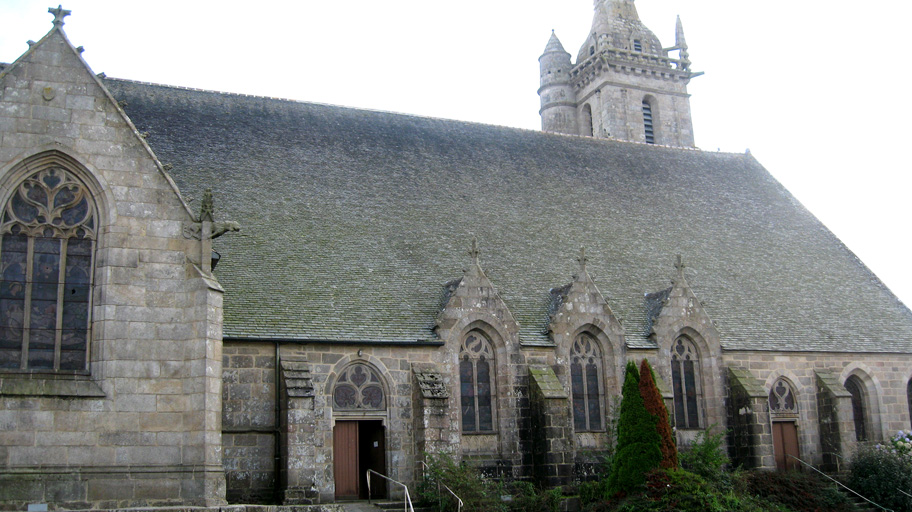 Plouaret (Bretagne) : l'�glise Notre-Dame