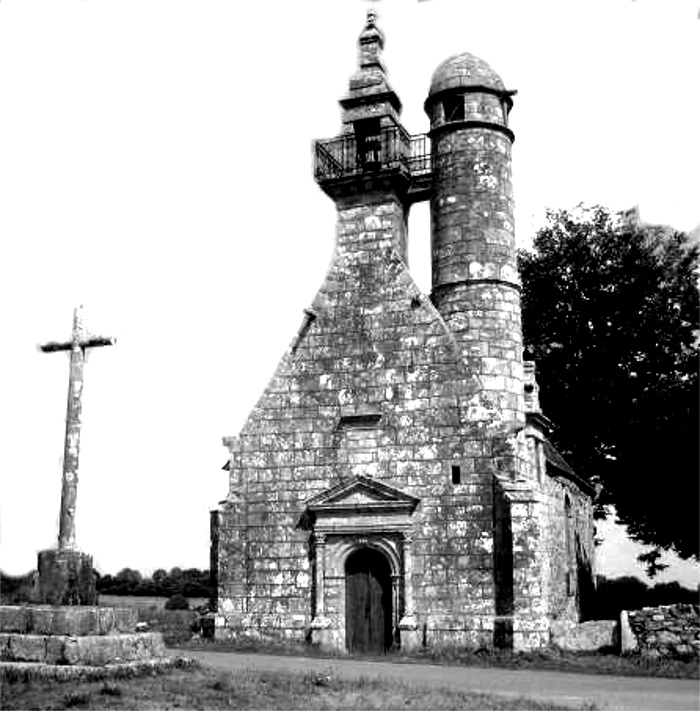 Chapelle Saint-Herbot � Ploulec'h (Bretagne).