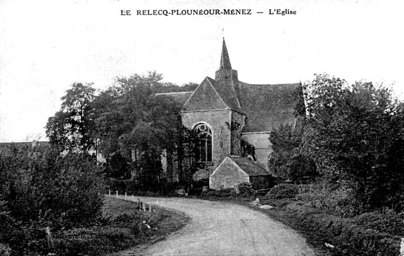 Abbaye du Relecq � Ploun�our-M�nez (Bretagne).
