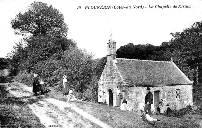 Chapelle de Kirio en Ploun�rin (Bretagne).