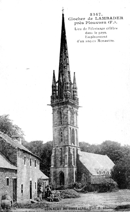 Chapelle de Lambader � Plouvorn (Bretagne).