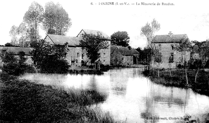 Minoterie de Polign� (Bretagne).