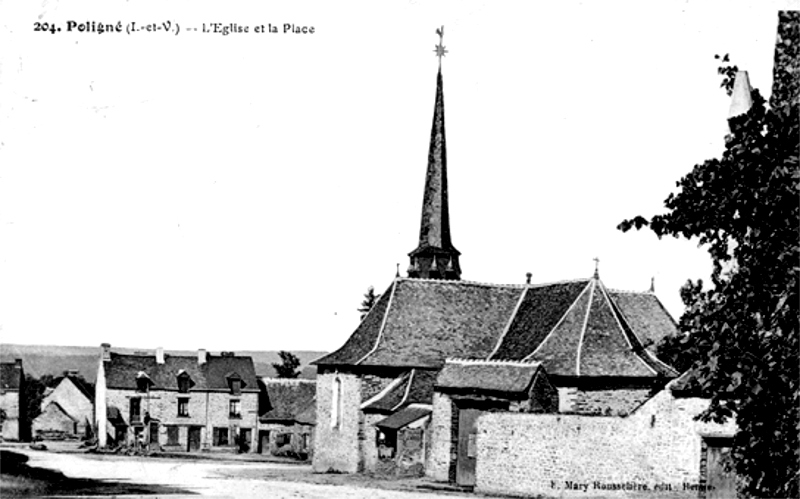 Eglise de Polign� (Bretagne).