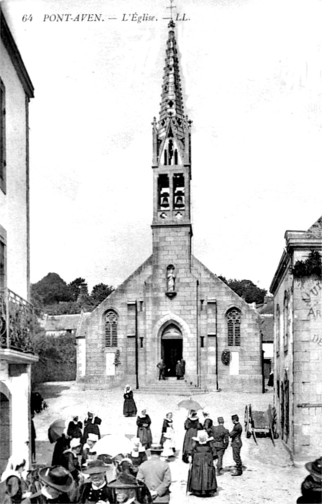 Eglise de Pont-Aven (Bretagne).