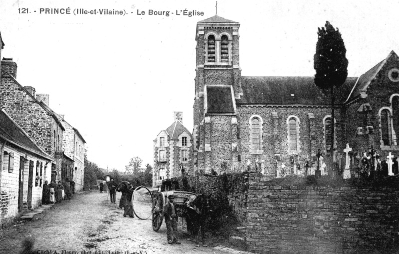 Ville de Princé (Bretagne).