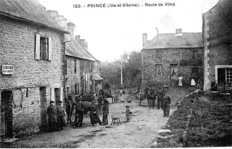 Ville de Princé (Bretagne).