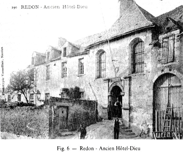 Redon (Bretagne) : Ancien H�tel-Dieu.