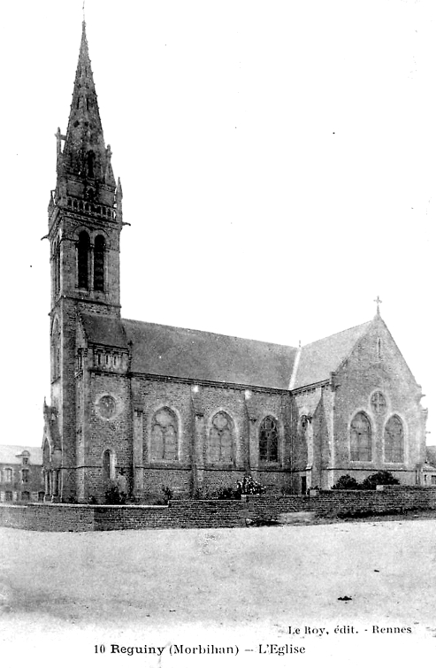 Eglise de R�guiny (Bretagne).