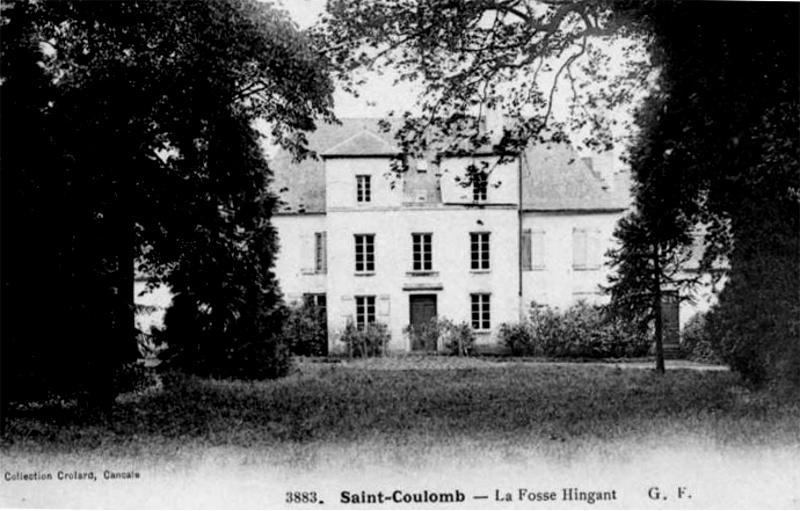 Ch�teau de Fosse-Hingant � Saint-Coulomb (Bretagne)