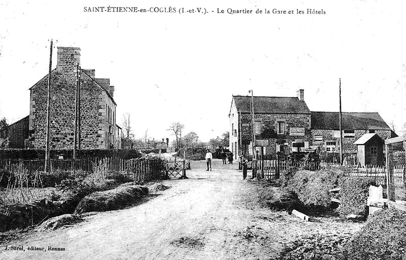 Ville de Saint-Etienne-en-Cogl�s (Bretagne).