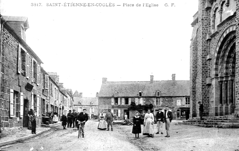 Ville de Saint-Etienne-en-Cogl�s (Bretagne).