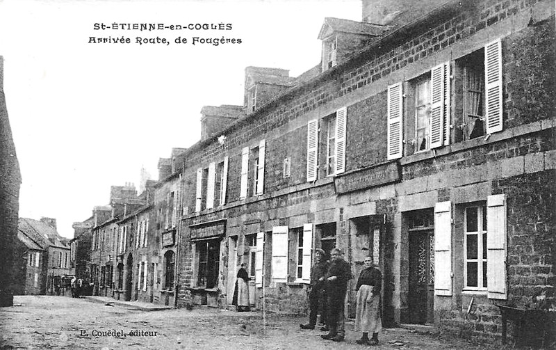 Ville de Saint-Etienne-en-Cogl�s (Bretagne).
