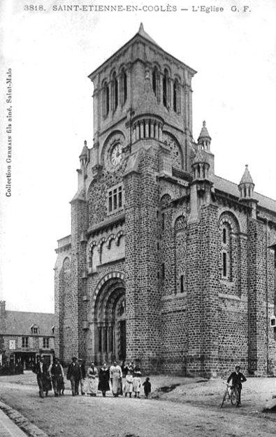 Eglise de Saint-Etienne-en-Cogl�s (Bretagne).