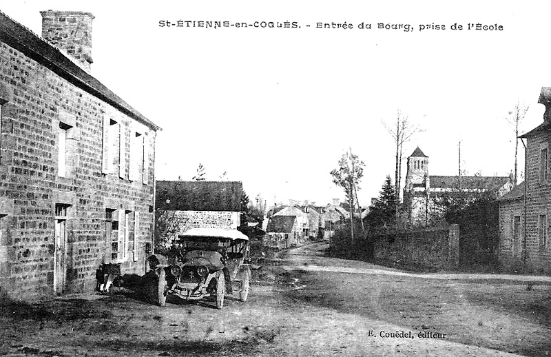 Ville de Saint-Etienne-en-Cogl�s (Bretagne).