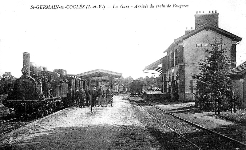 Ville de Saint-Georges-de-Cogl�s (Bretagne).